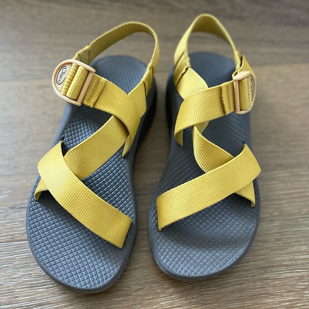 Chaco Z1 Sandals, Mustard, Women’s 8